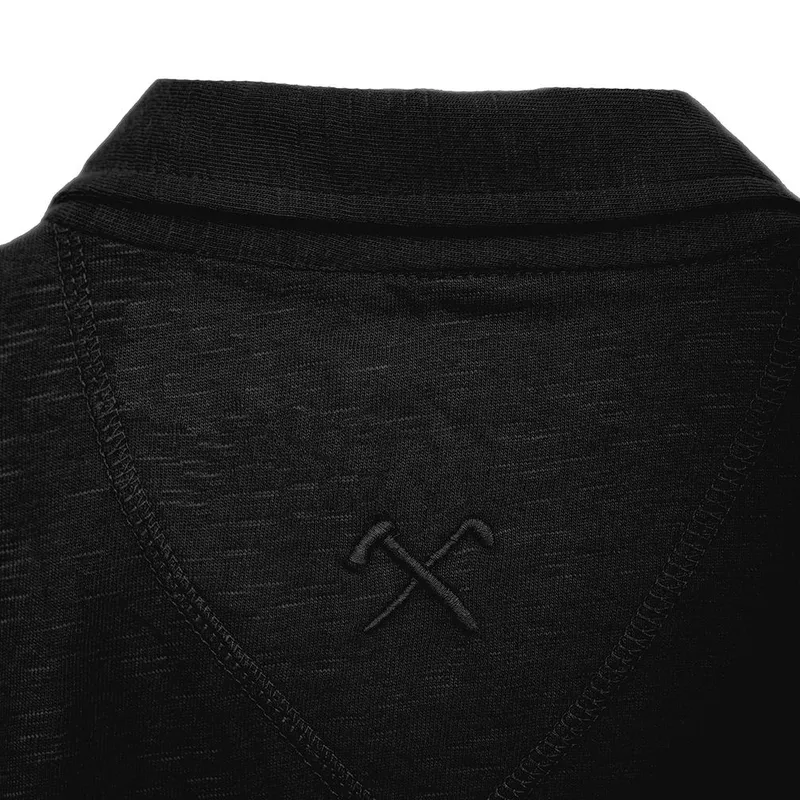 The Driftwood Tales The Driftwood Tales Herren vegan Hemd Schwarz, Schwarz, – Produktbild 4 von 4