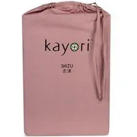 Kayori Kayori Shizu - Spannbettlaken - Perkal, Altrosa, – Produktbild 1 von 1