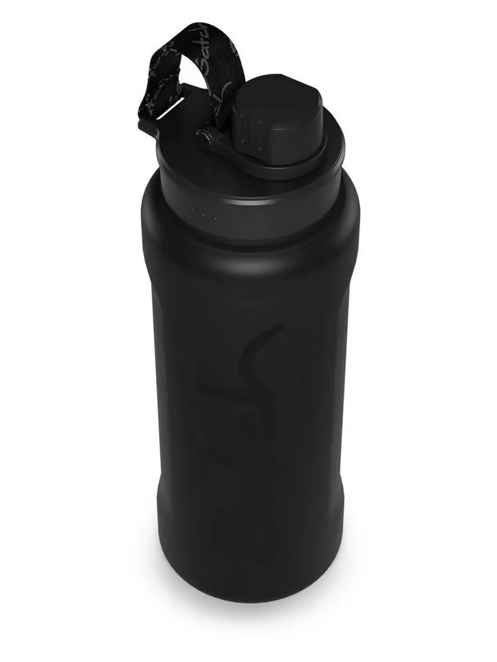 Satch Satch Trinkflasche XL Trinkflasche, auslaufsicher und kohlensäuregeeignet, Schwarz, – Produktbild 2 von 3