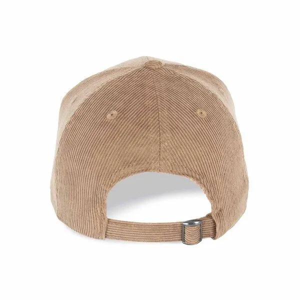 YTWOO YTWOO Kordkappe aus Bio-Baumwolle mit 6 Panels, Dark camel, – Produktbild 4 von 4