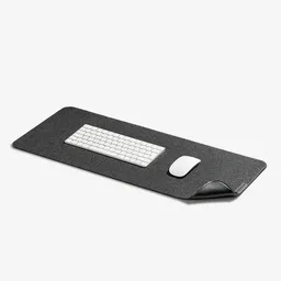 Woodcessories Woodcessories 2in1 Schreibtischunterlage 70x30cm aus verganem Leder und RPET-Filz – Produktbild 1 von 1