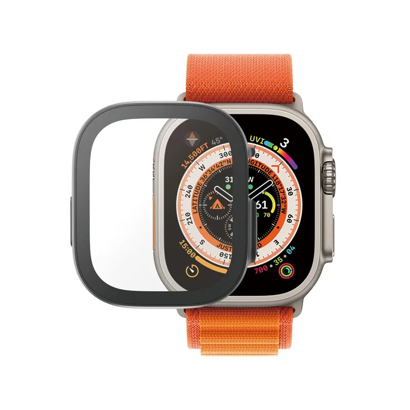 PanzerGlass Displayschutz Full Body Apple Watch Ultra 49mm | Schwarz (3678) – Produktbild 1 von 1