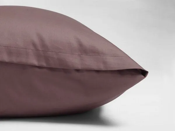 Yumeko Yumeko Kissenbezug aus Baumwollsatin, Rose brown, – Produktbild 3 von 4