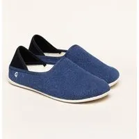 Gottstein Gottstein Linen Slip-on für Damen & Herren - Stylischer Sommerschuh mit rutschfester Gummisohle, Dunkel-blau, – Produktbild 1 von 1
