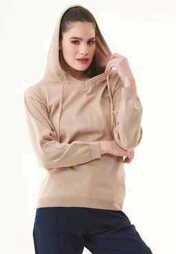 ORGANICATION ORGANICATION Feinstrick-Hoodie aus Bio-Baumwolle – Produktbild 1 von 1