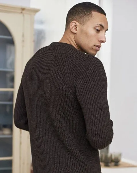About Companions About Companions - Pullover Nord Alpaca, Braun (undyed brown), – Produktbild 4 von 4