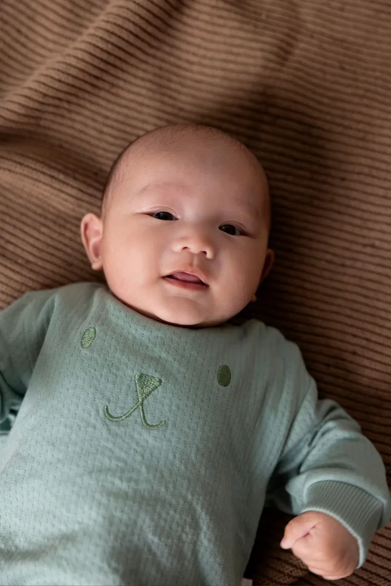 Noppies Newborn Sweater, Gruen, – Produktbild 3 von 3