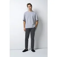M 5 BY MEYER M 5 BY MEYER Chino mit Stretchbund, Grau (mittelgrau), – Produktbild 2 von 8