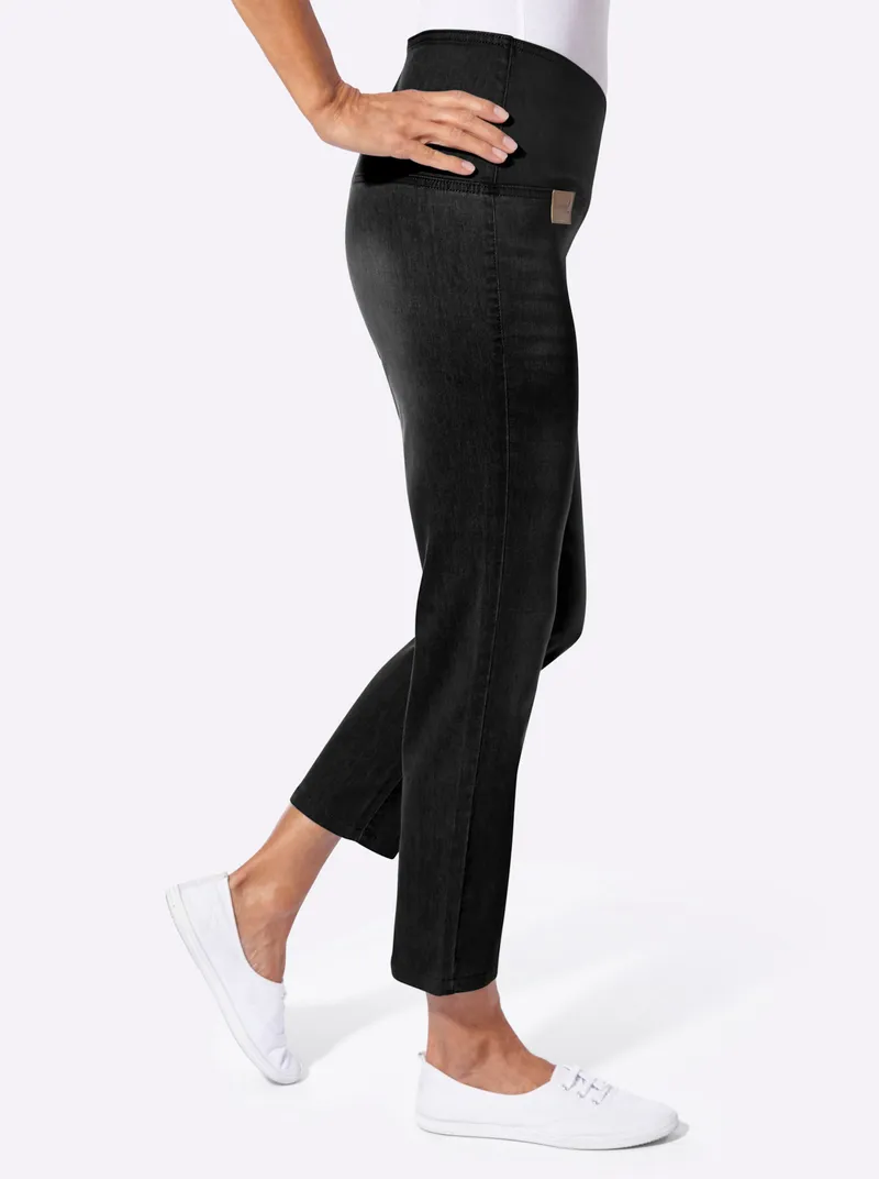 Witt 7/8-Jeans black denim, Black denim, – Produktbild 2 von 2