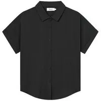 Givn Berlin Givn Berlin Kurzarmbluse GBSARAH relaxed Fit aus LENZING ECOVERO, Black, – Produktbild 1 von 2