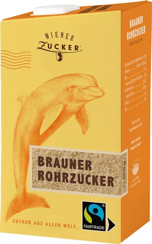 Wiener Zucker Wiener Zucker Fairtrade Brauner Rohrzucker Kristallin, 500g – Produktbild 1 von 1