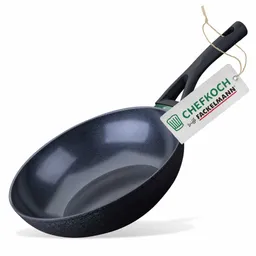 Chefkoch trifft Fackelmann Chefkoch trifft Fackelmann Wokpfanne Hamburg, keramische Antihaft-Beschichtung, Ø28cm – Produktbild 1 von 1