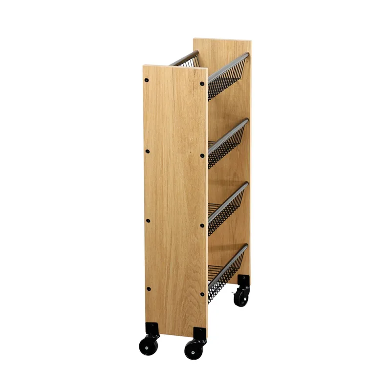 Kesper Küchenwagen, Schwarz | natur, – Produktbild 2 von 5