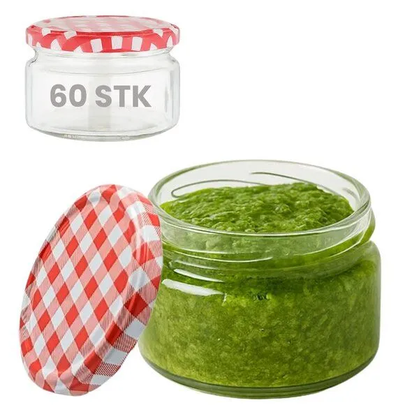 mikken mikken kleine Einmachgläser 250 ml mit Deckel TO82 – Produktbild 4 von 8