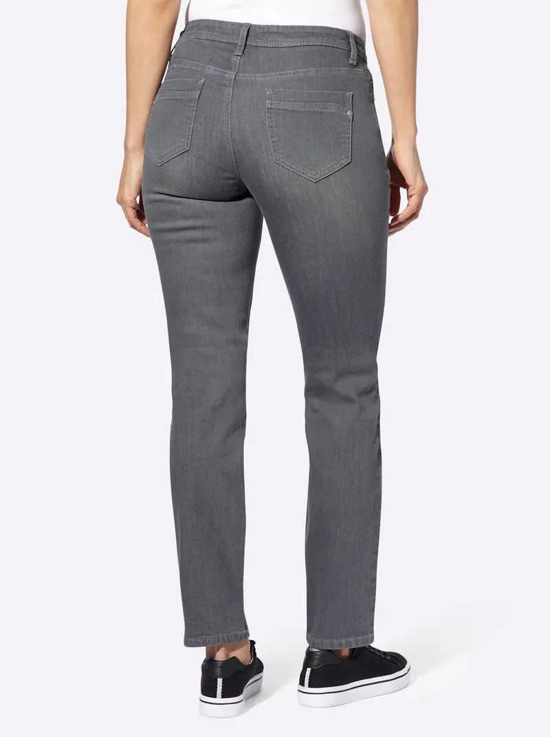 Witt Thermojeans, Stone-grey-denim, – Produktbild 2 von 3