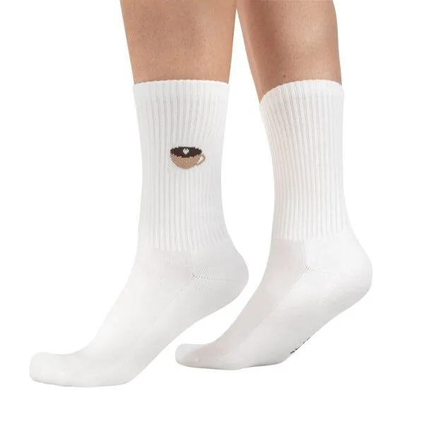 trueStory trueStory Socken, 3er-Pack - GIONA, White/coffee (weiß), – Produktbild 3 von 4