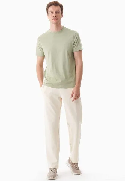 ORGANICATION ORGANICATION POYRAZ | Leichte Sweathose aus Bio-Baumwolle, Off white, – Produktbild 1 von 4