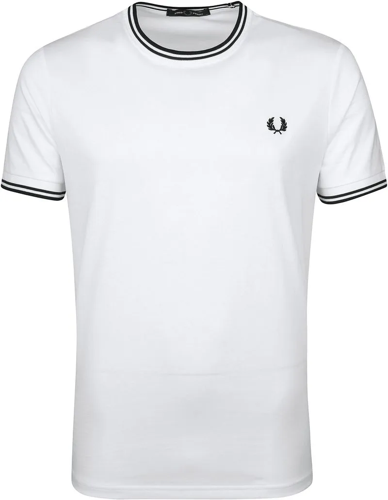 Fred Perry Fred Perry T-shirt Weiß - Größe XXL, Weiß, – Produktbild 2 von 4