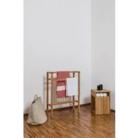 kleiderleiter de kleiderleiter_de Handtuchhalter, Handtuchständer KARL aus massiver Eiche – Produktbild 1 von 1