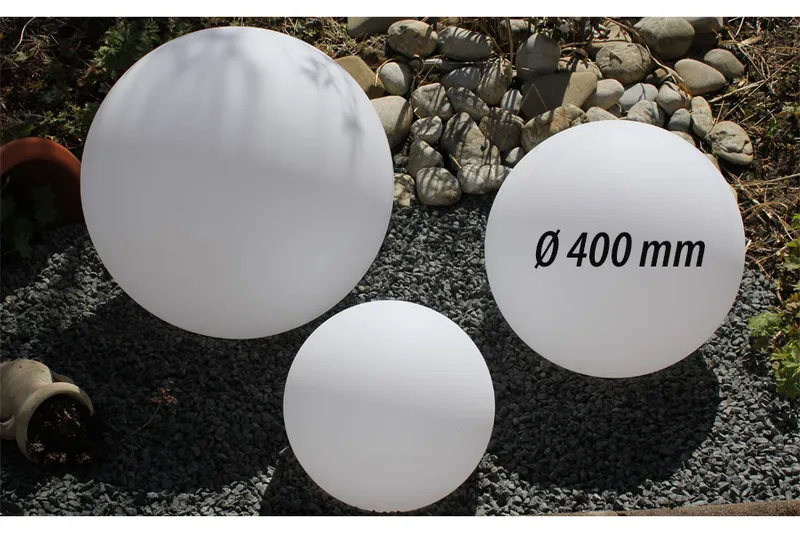 woodstore24 Design-Kugeln Moon 400, Ø 400 mm inkl. Trafo, 2 m Kabel und Fernbedienung – Produktbild 1 von 1