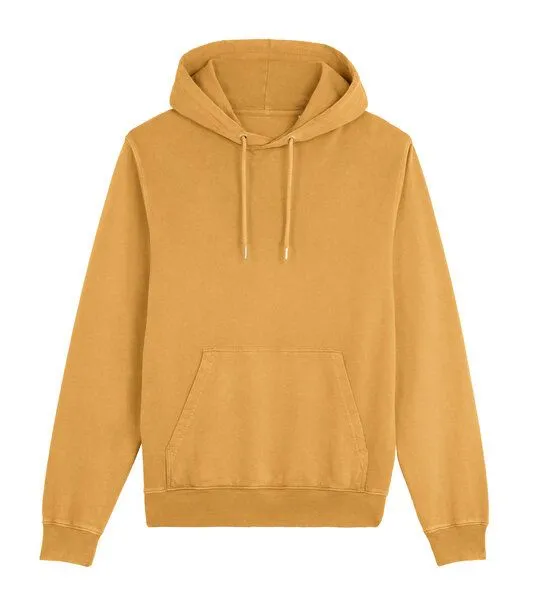 Greenspired Greenspired Vintage Unisex-Hoody aus 100 % Biobaumwolle, French Terry 300g/m² XXS-3XL, Gold-ocker, – Produktbild 1 von 1