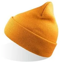 Atlantis Headwear Atlantis Headwear Atlantis Mütze mit Bund in 35 Farben erhältlich, Goldgelb, – Produktbild 1 von 1