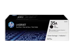 Hewlett Packard hp Twinpack Druckkassetten CB435AD, Nr. 35A schwarz – Produktbild 1 von 1