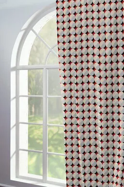Nature by Adam Nature by Adam Vorhang aus 100% Bio-Baumwolle - Made in Germany - Circles – Produktbild 1 von 1