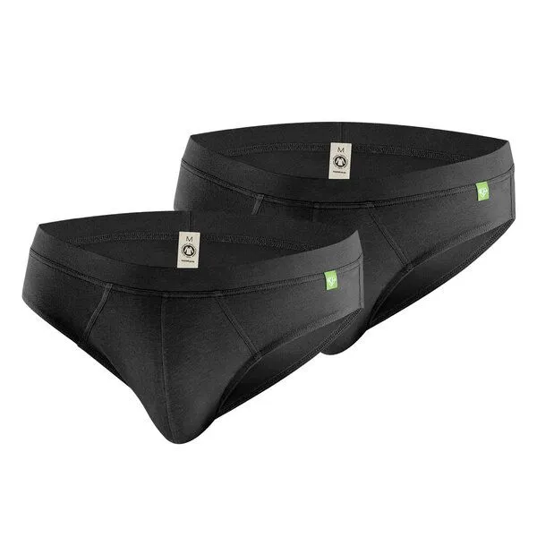kleiderhelden kleiderhelden QuickSlip 2er Pack Unterhose, 2x schwarz, – Produktbild 2 von 4