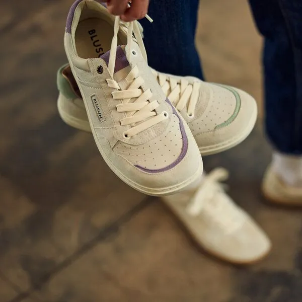 BLUSUN BLUSUN Barfußschuh BLSN-600+W off white/lilac, Lila, – Produktbild 2 von 2