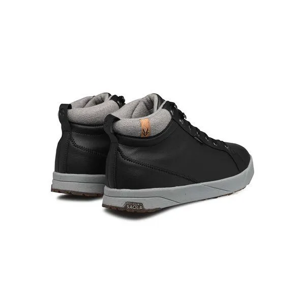 SAOLA SAOLA Vegane Waterproof gefüttert Winterschuhe Herren - BERGEN WATERPROOF WARM, Black, – Produktbild 3 von 3