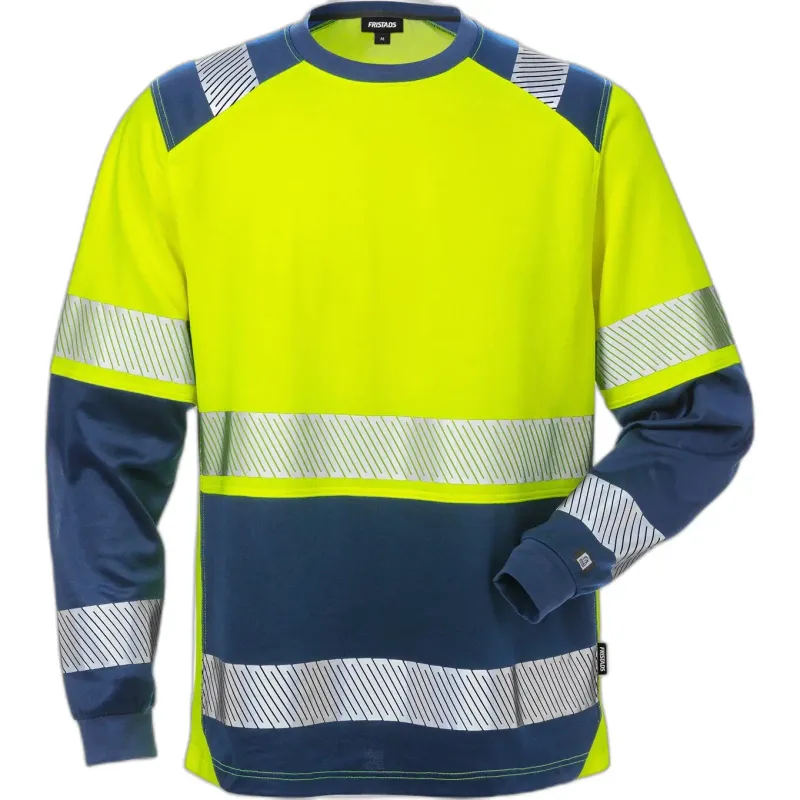 Fristads Langarmshirt Fristads Classe2 7457 THV, Jaune, – Produktbild 1 von 1
