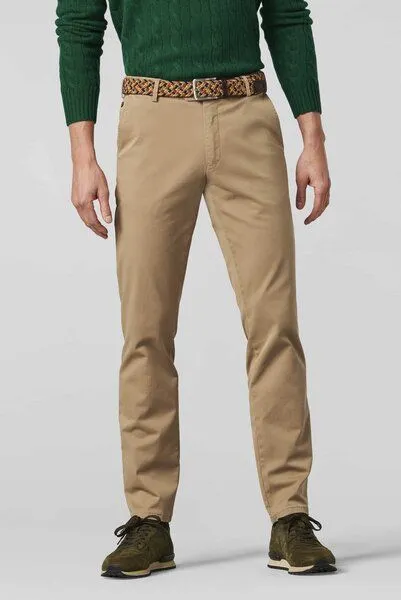 Meyer MEYER Soft Cotton Flex Chino, Beige (camel), – Produktbild 2 von 5