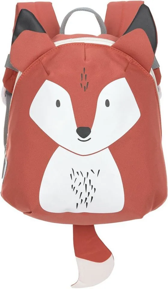 Lässig Lässig Kinderrucksack About Friends, Fuchs, PETA-approved vegan, Rot, – Produktbild 2 von 5