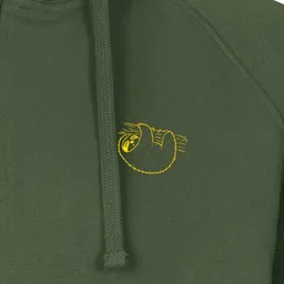HANDGEDRUCKT HANDGEDRUCKT "Baumelmeister" Männer Zip Hoody Neutral – Produktbild 1 von 1