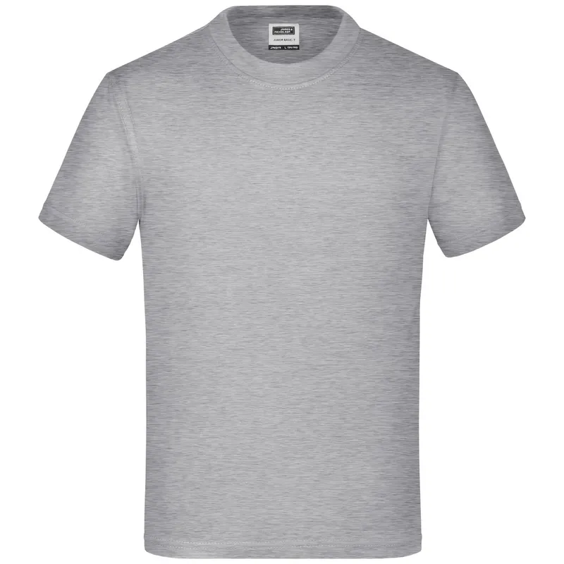James & Nicholson James & Nicholson Basic T-Shirt Kinder JN019 Gr. L-134/140 grey-heather – Produktbild 1 von 1