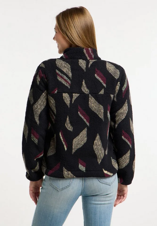 ragwear ragwear Fleecejacke ALARIS, Schwarz, – Produktbild 4 von 5