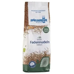 Spielberger Dinkel-Vollkorn-Fadennudeln in Papierverpackung – Produktbild 1 von 1