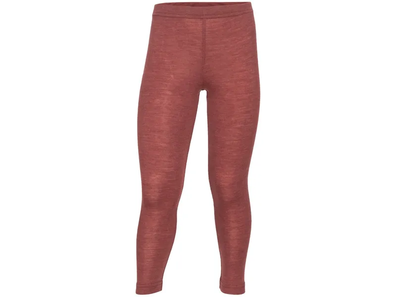 Engel natur Engel Natur Kinder Leggings Wolle Seide kupfer Gr. 128, Rot, – Produktbild 1 von 2