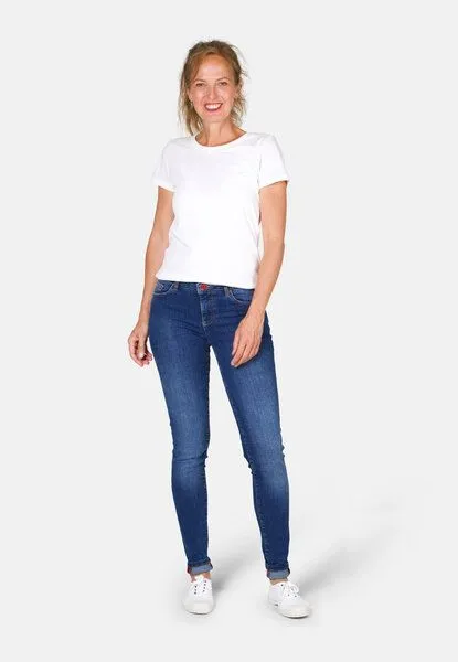 TORLAND TORLAND Skinny Fit – Damenjeans, Blau, – Produktbild 2 von 4