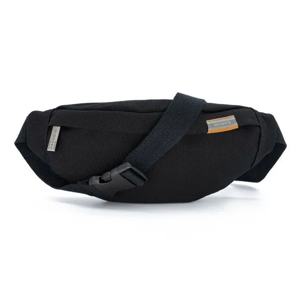 seasara seasara Bauchtasche Canvas aus Bio-Baumwolle/Hanf, Schwarz, – Produktbild 1 von 4
