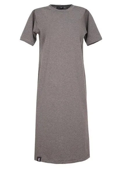 Lena Schokolade Lena Schokolade Kleid aus Bio-Jersey, Anthrazit, – Produktbild 1 von 1