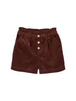 Vertbaudet Vertbaudet Shorts Mädchen Paperbag-Shorts aus Cord – Produktbild 1 von 1