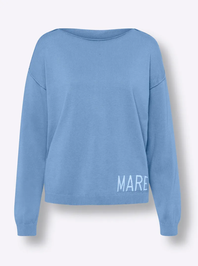 heine Baumwollpullover himmelblau, Himmelblau, – Produktbild 2 von 2