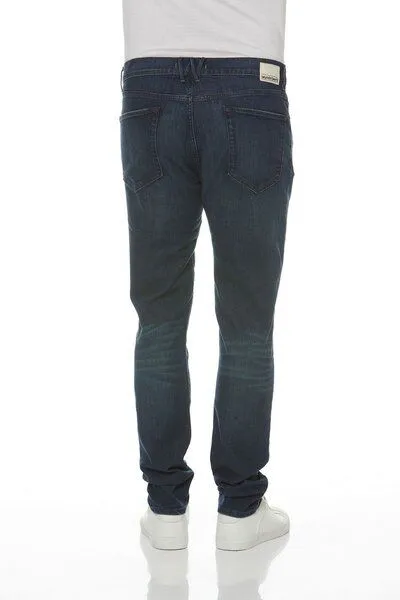 Wunderwerk Wunderwerk Herrenhose aus Bio-Baumwolle "Steve slim high flex", Blau (424 blue), – Produktbild 4 von 4