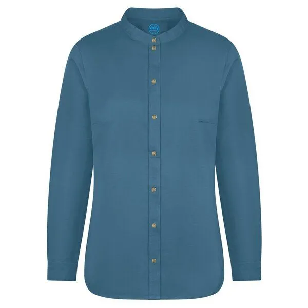 enywear enywear Hanf-Bluse HANNE, Blau, – Produktbild 1 von 1