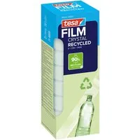 Tesa tesafilm "CRYSTAL RECYCLED" 8 Rollen, 33 m x 19 mm – Produktbild 1 von 1