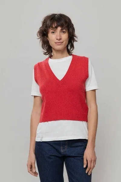 Rifò Rifò Wollpullunder Modell: Melania, Red papavero (rot), – Produktbild 3 von 4