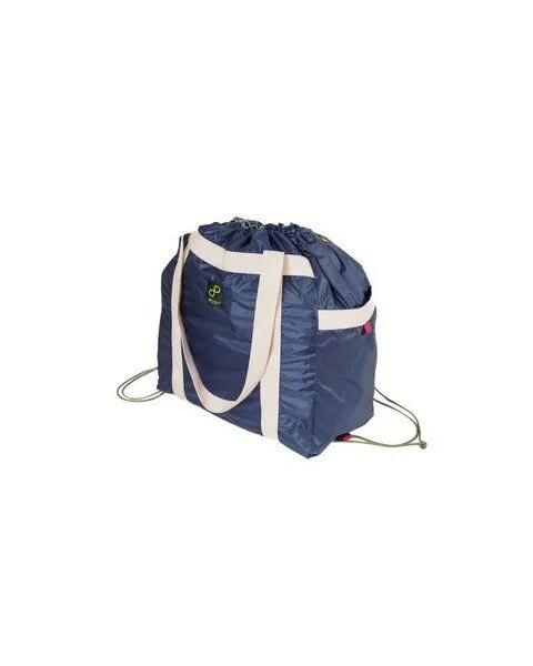 DEMANO DEMANO Tote Bag Hergestellt aus Fallschirmresten, Azul oscuro, – Produktbild 4 von 4