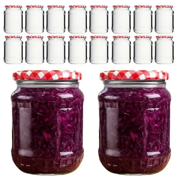 mikken mikken Einmachgläser 720ml mit Schraubdeckel TO82 – Produktbild 5 von 8